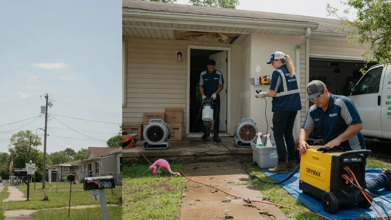 Storm Damage Water Removal in Marble City, OK near me